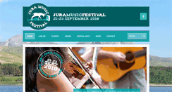 Desktop Screenshot of juramusicfestival.com